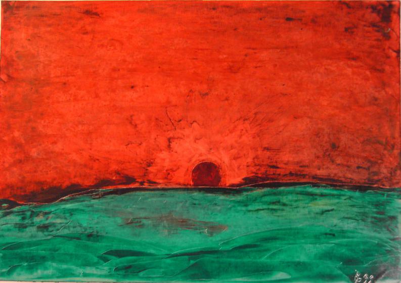 Sonnenuntergang14x20cm/21x30cm2011