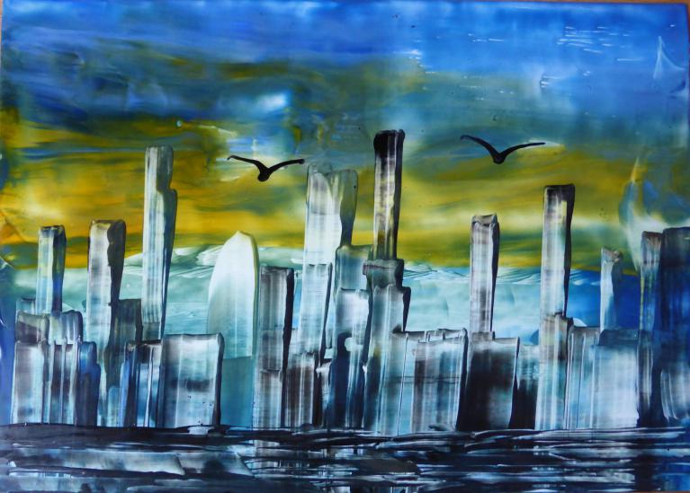 Skyline 2  20x30cm/30x40cm 2017