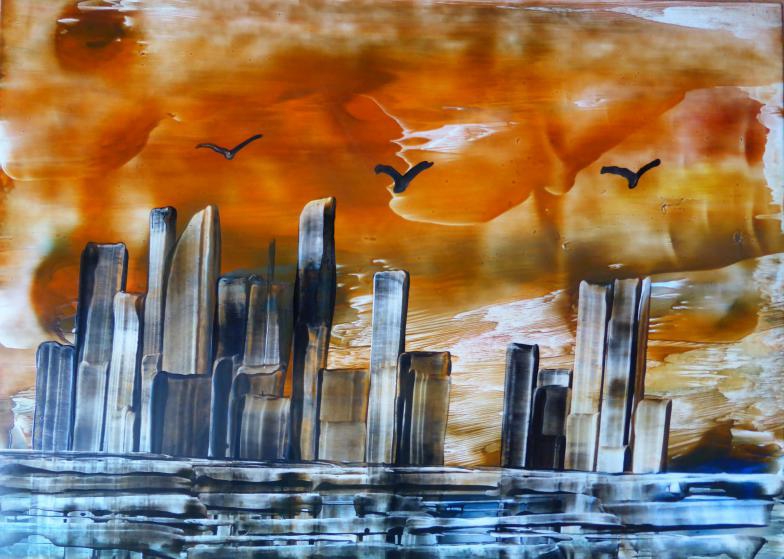 Skyline 4 20x30cm/30x40cm 2017