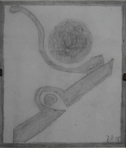 Bleistift Kleinbild 10,5x15cm 2005