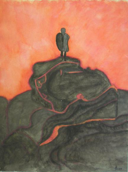 Don Juan Aquarell auf Papier 30x40cm/40x50cm 2007