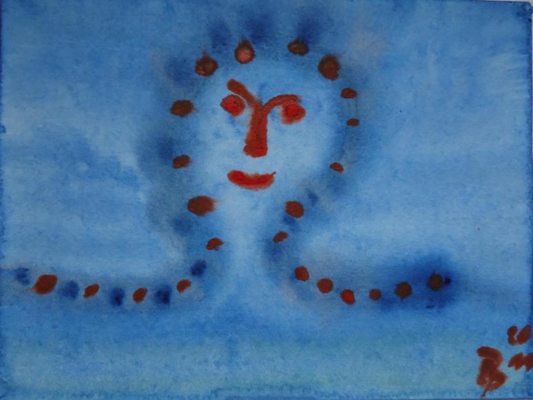 Gesicht 1 24x32cm/30x40cm 2011