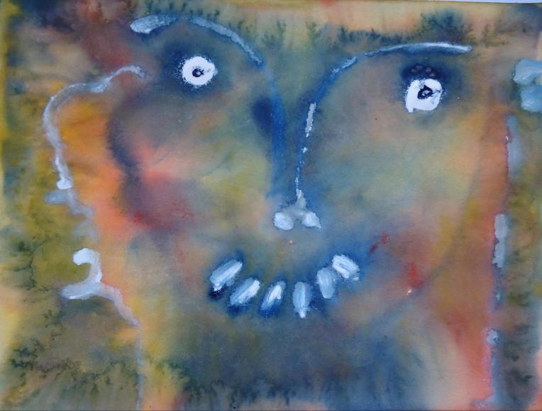 Gesicht 2 24x32cm/30x40cm 2011