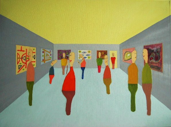 Ausstellung Oel auf Leinwand 60x80cm 2009